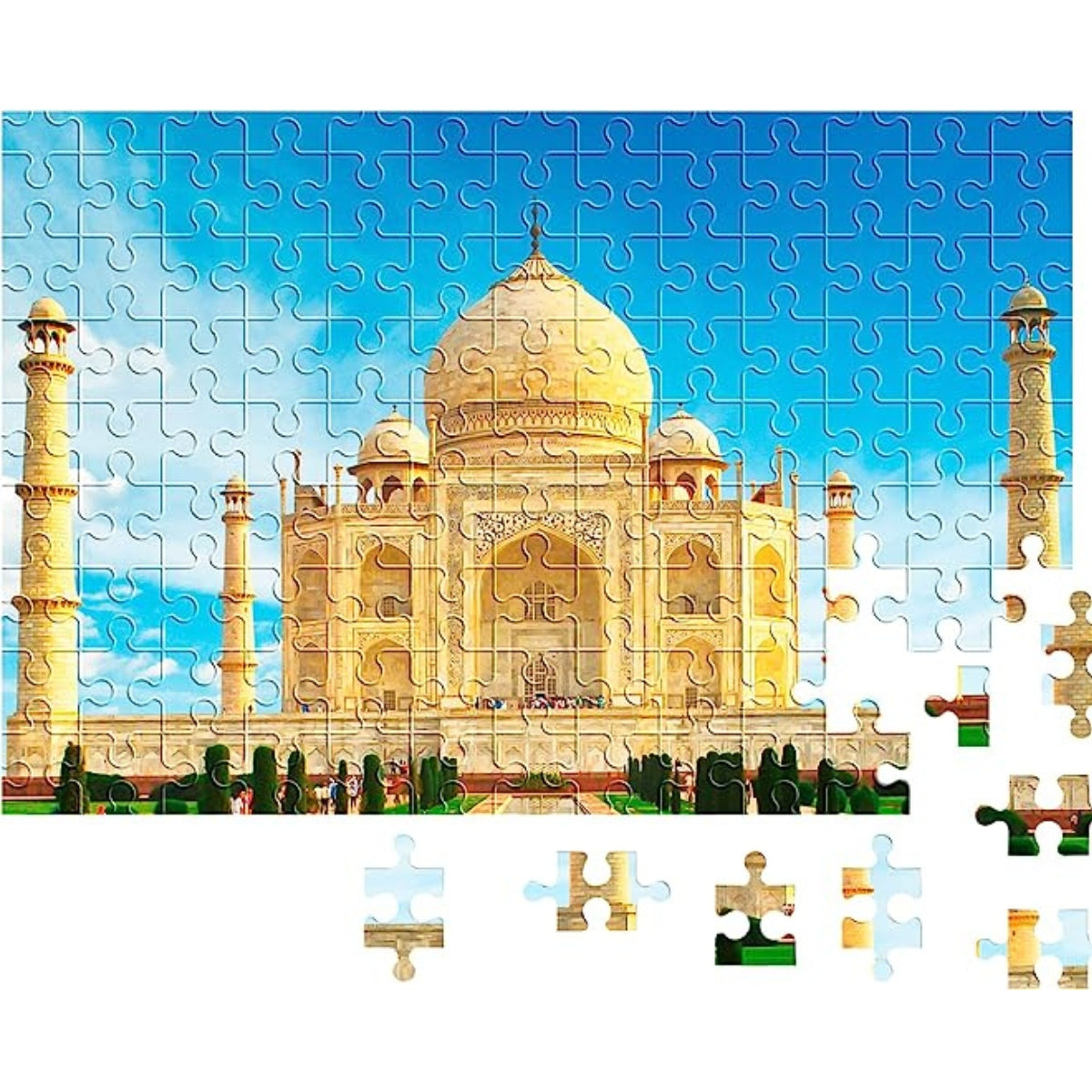 Índia Taj Mahal Quebra-Cabeça - 1000 Peças - BBR Toys Índia Taj Mahal Quebra-Cabeça - 1000 Peças - BBR Toys